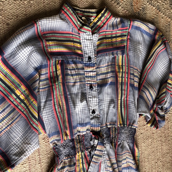 Vintage Plaid Blouse - Picture 2 of 7